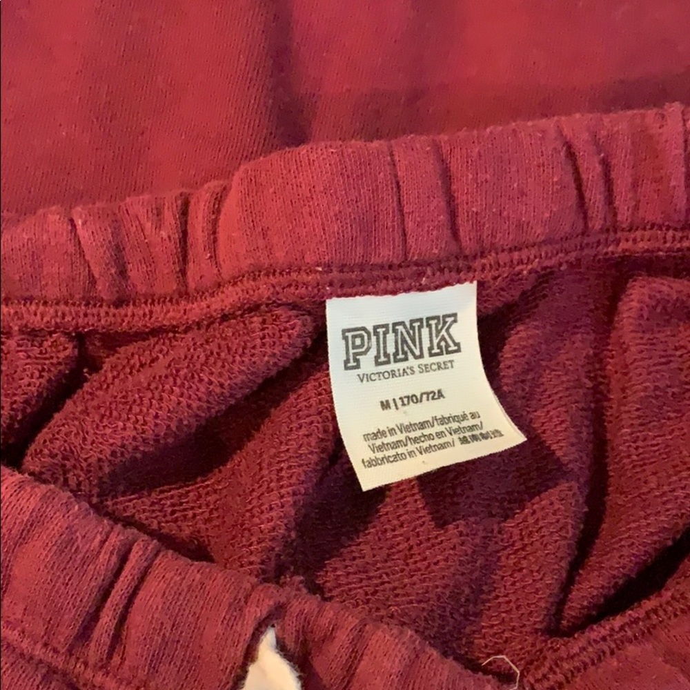 Victoria’s Secret full set maroon. Size small set - Picture 3 of 5
